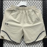 WQD Beige Casual Shorts Pants