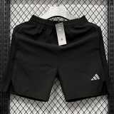 WQD Black Casual Shorts Pants