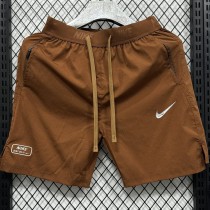 WQD Brown Casual Shorts Pants