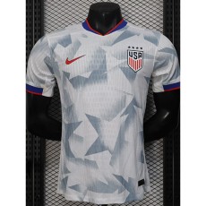 [PLAYER] 2025 USA Home(with star) Player Soccer jersey