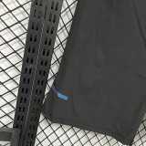 WQD Black Casual Shorts Pants
