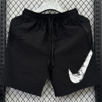 WQD Black Casual Shorts Pants