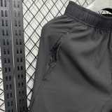 WQD Black Casual Shorts Pants