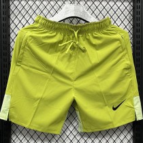 WQD Fluorescent green Casual Shorts Pants