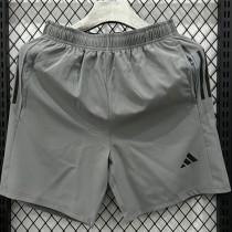 WQD AD Grey Casual Shorts Pants