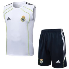2025/26 R MAD White Tank top Training Shorts Suit