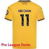2025/26 Wolves Home Fans Kids Soccer jersey
