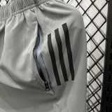 WQD AD Grey Casual Shorts Pants