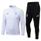 2025/26 JUV White Half Pull Tracksuit