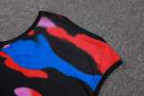2025 England Colour Tank top Training Shorts Suit