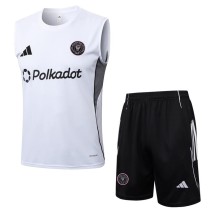 2025/26 Inter Miami White Tank top Training Shorts Suit