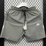 WQD AD Light gray Casual Shorts Pants