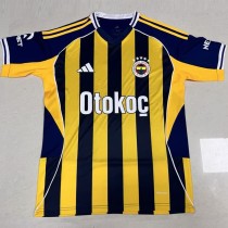 2025/26 Fenerbahce SK Home Yellow Fans Soccer jersey