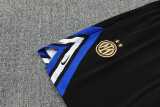 2025/26 INT Black Training Shorts Suit