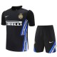 2025/26 INT Black Training Shorts Suit