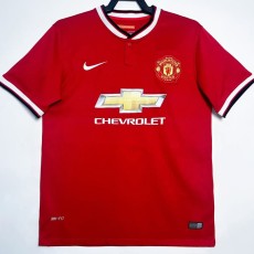 2014/15 Man Utd Home Red Retro Soccer jersey