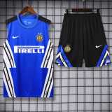 2025/26 INT Blue Training Shorts Suit