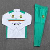 2025 CAMEROON OLYMPIC TEAM White Half Pull Tracksuit