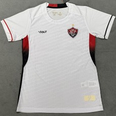2025/26 EC Vitoria Away White Fans Women Soccer jersey