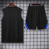 2025/26 INT Black Training Shorts Suit