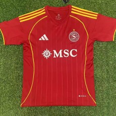 2025/26 Servette FC Home Red Fans Soccer jersey