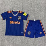 2025/26 Newcastle 3RD Dark Blue Fans Kids Soccer jersey