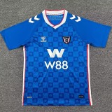 2025/26 Sunderland Away Blue Fans Soccer jersey