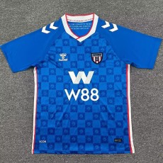 2025/26 Sunderland Away Blue Fans Soccer jersey