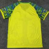 2025 Brazil Yellow Training Shirts