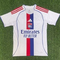 2025/26 Lyon Home Fans Soccer jersey