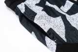 WQD Black white Shorts Pants