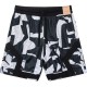 WQD Black white Shorts Pants