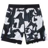 WQD Black white Shorts Pants