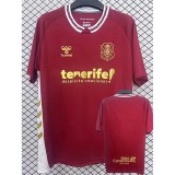 2025/26 CD Tenerife Away Red Fans Soccer jersey