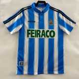 1997/98 La Coruna Home Blue Retro Soccer jersey