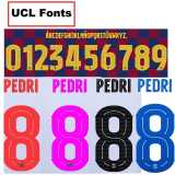 [PLAYER] 2025/26 BAR Home Player Long Sleeve Soccer jersey