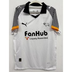 2025/26 Derby County Home White Fans Soccer jersey