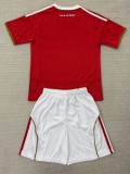 2025/26 Al Ahly SC Home Red Fans Kids Soccer jersey