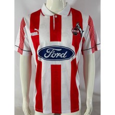 1995/96 1. FC  koln Home Red Retro Soccer jersey