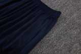 2025 France Blue Training Shorts Suit