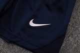 2025 France Blue Training Shorts Suit