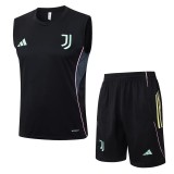 2025/26 JUV Black Training Shorts Suit