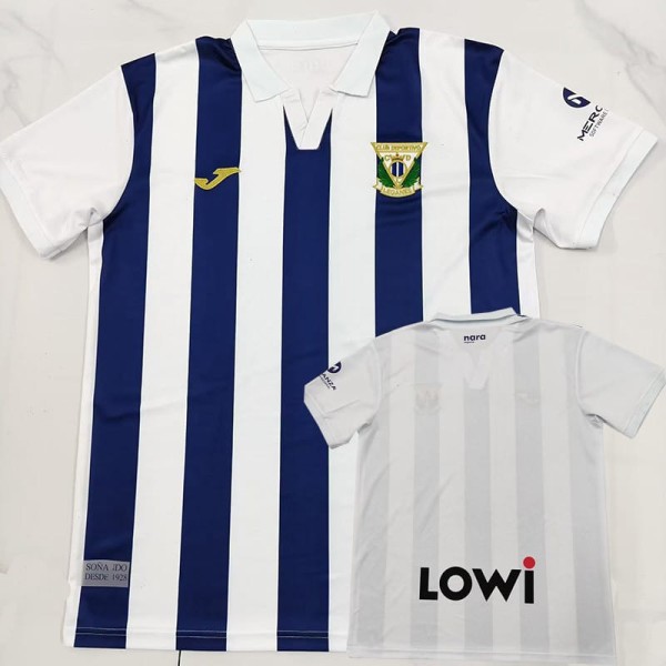 2025/26 Leganes Home Blue Fans Soccer jersey