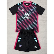 2025/26 Sunderland GKB Black Fans Kids Soccer jersey