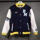 2025/26 R MAD Cotton Baseball Dark Blue Hoodie Jacket