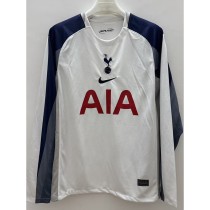 2025/26 TOT Home White Fans Long Sleeve Soccer jersey