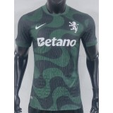 [PLAYER] 2025/26 Sporting Lisbon Special Edition Green Player Soccer jersey