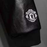 2025/26 Man Utd Cotton Baseball Red Hoodie Jacket