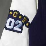 2025/26 R MAD Cotton Baseball Dark Blue Hoodie Jacket