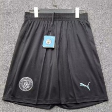 2025/26 Man City Away Black Fans Soccer Shorts